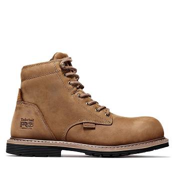 Timberland PRO Millworks 6" Comp Toe - Hnede Nepremokave Topanky Panske, TB0320A